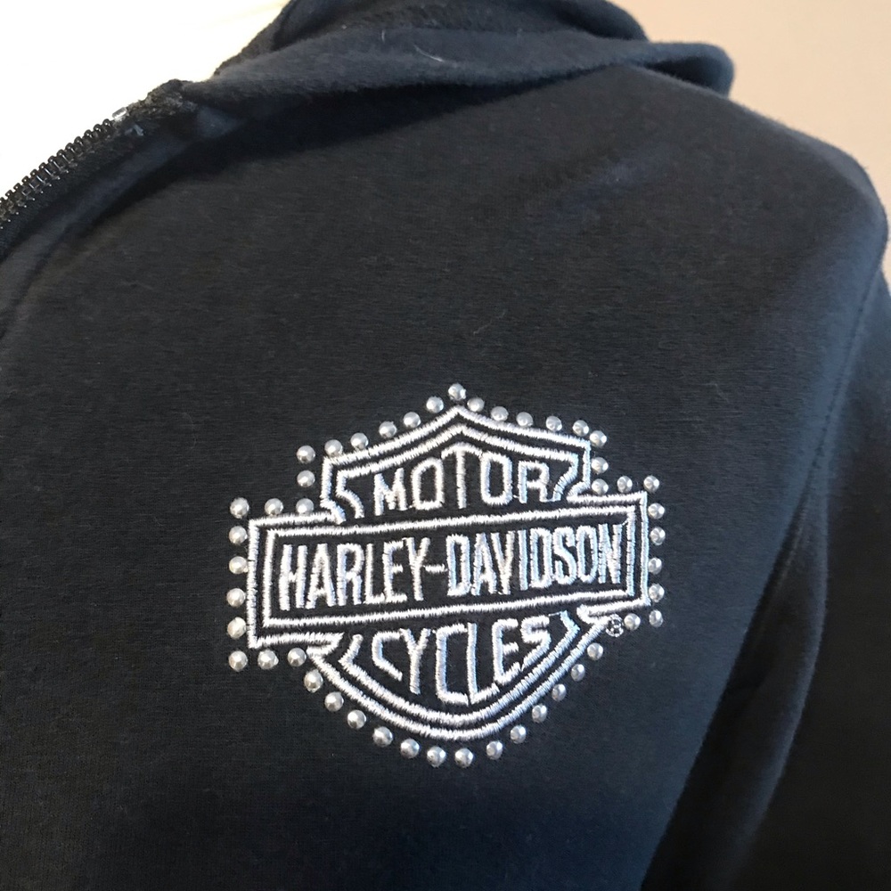 Harley Davidson ZIP Up Sweatshirt M